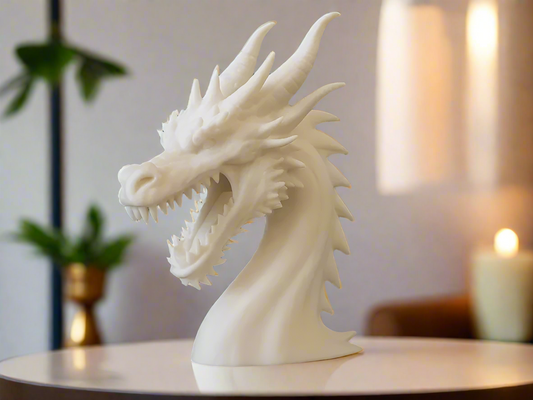 Warden of the Skies – Dragon Sculpture Bust
