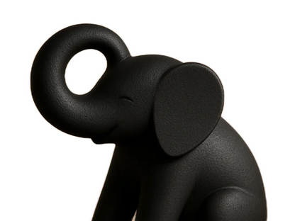Rustic Elephant Figurine