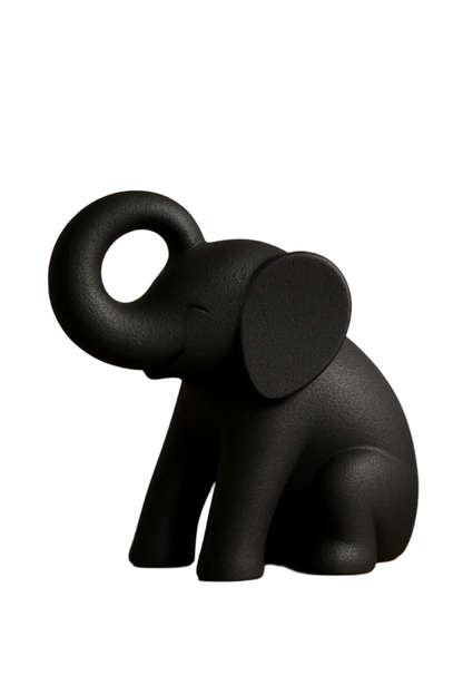 Rustic Elephant Figurine – Ideal for Shelf or Tabletop