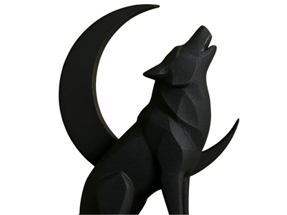 Rustic Wolf Ornament