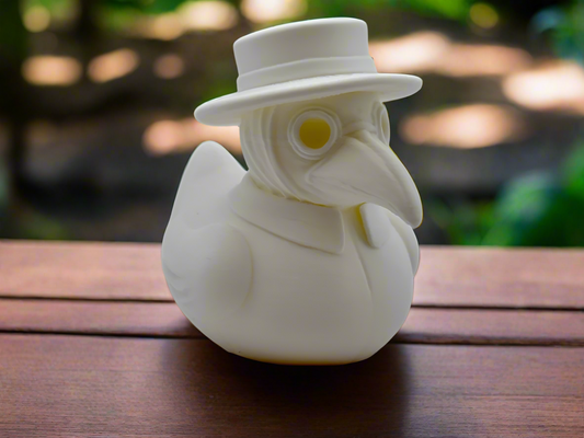 Duck Figurine – Quirky 3D Printed Decor