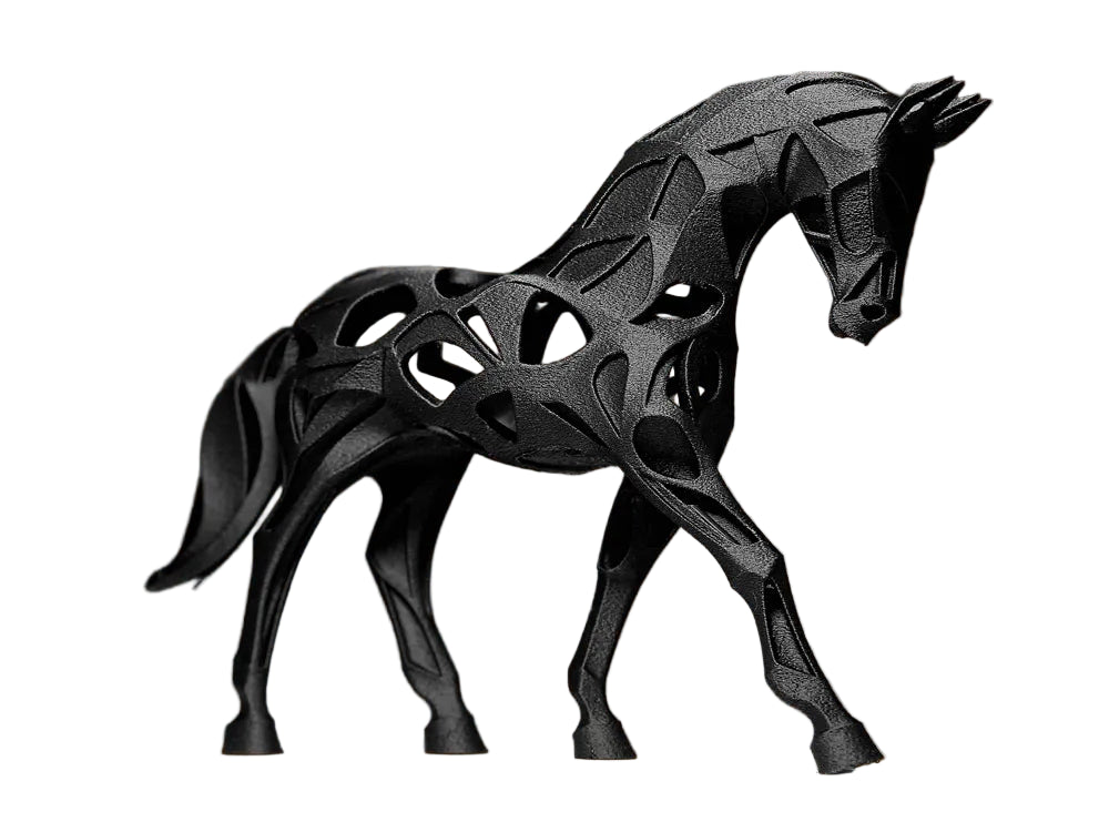 Hollow Horse Sculpture — Modern Minimalist Equine Accent