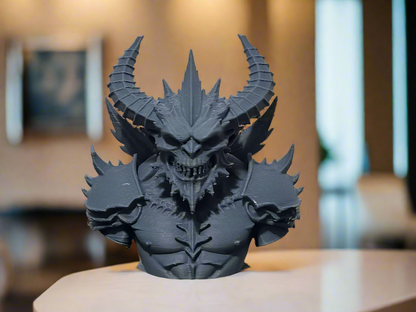 Demon Bust Showpiece for Home Decor | Gothic Demon Head Sculpture India