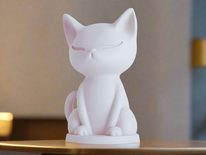 Cat Figurine Showpiece for Home Decor | Minimalist Cute Cat Sculpture India