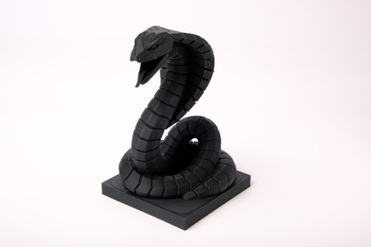Cobra Snake Sculpture Showpiece for Home Decor | Vipercoil Snake Desk Display India