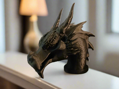Dragon Head Sculpture Showpiece for Home Decor | Fierce Dragon Wall Decor India