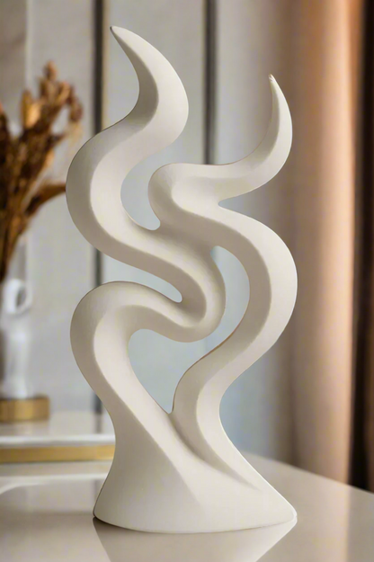 Abstract Sculpture Showpiece for Home Decor | Modern Art Figurine India