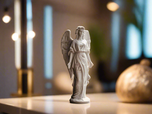 Serene Angel Figurine  Spiritual Home Decor