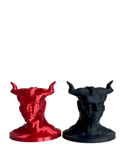 Demon Head Sculpture Showpiece for Home Decor | Horror Bust Set India