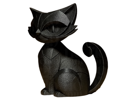 Charming Cat Figurine | Feline Collectible | Home Decor Pet Statue
