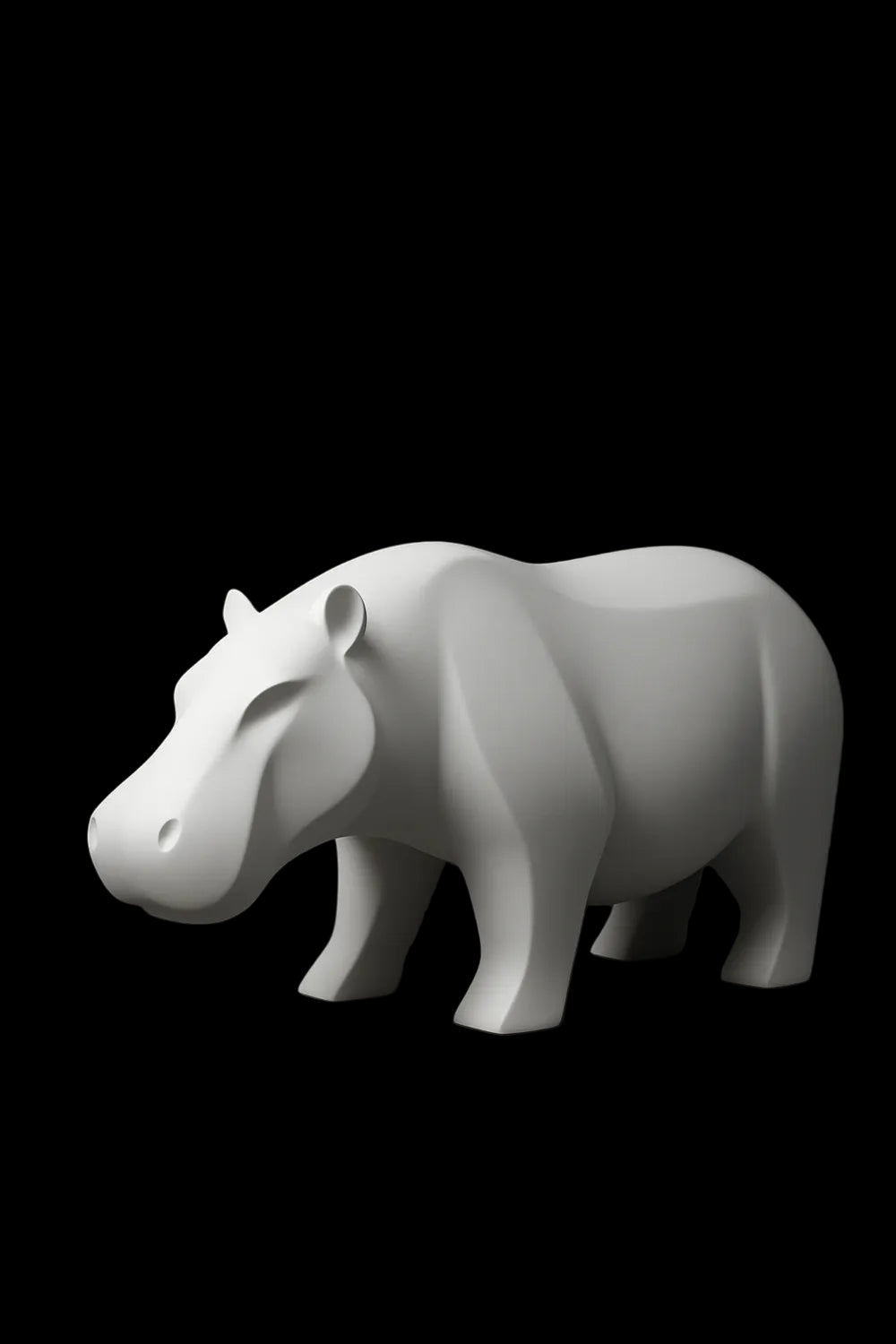 Hippo Sculpture - Unique Wildlife Figurine | Premium Animal Decor Gift for Home India