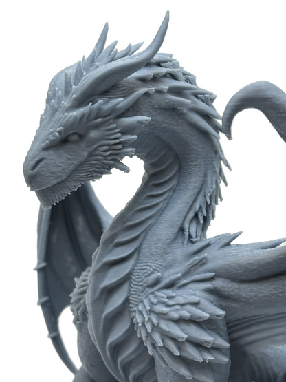 Majestic Dragon Figurine Showpiece for Home Decor | Prosperity & Power