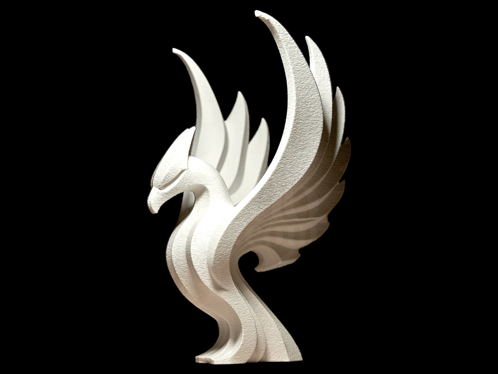 Phoenix Rising Statue — Majestic Mythical Sculpture