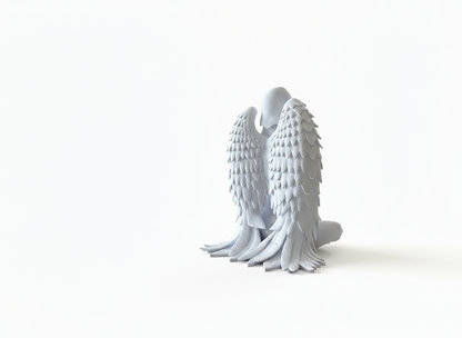 Serenity Angel – Tranquil Guardian Angel Sculpture | Peaceful Home Decor & Gift for Indian Families