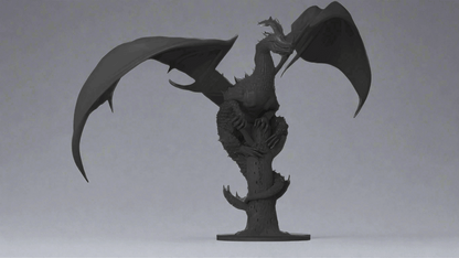 Dragon and Tree: A Mythical Encounter - Celestial Crafts