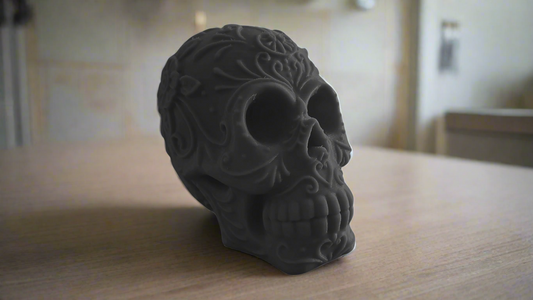 Floral Halloween Skull