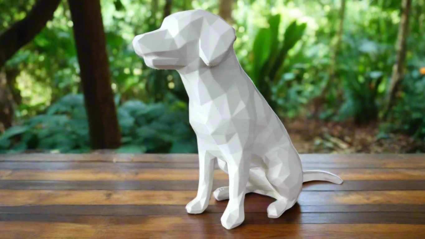 Low-Poly Labrador Retriever – Celestial Crafts