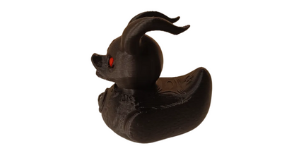 Devil Duck Figurine