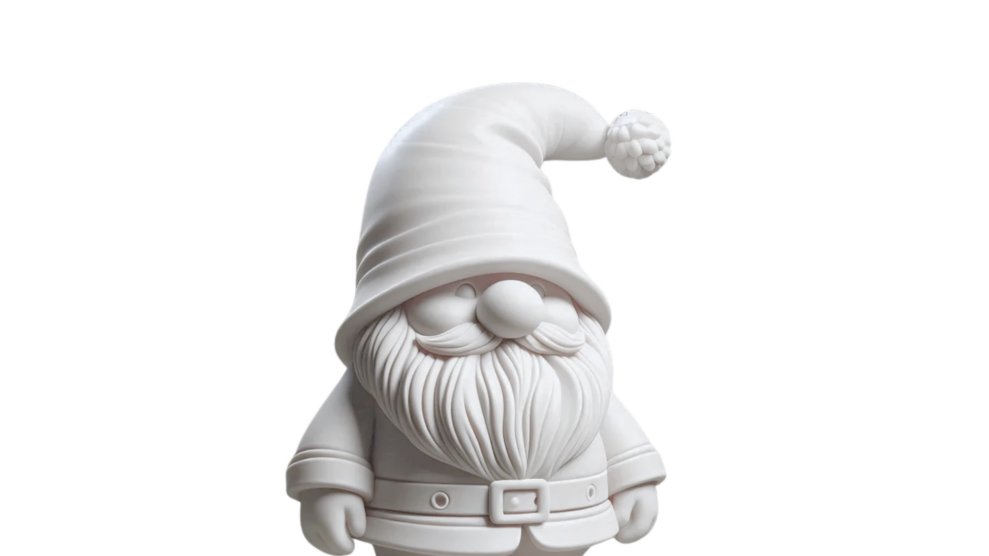 Cheerful Gnome Sculpture