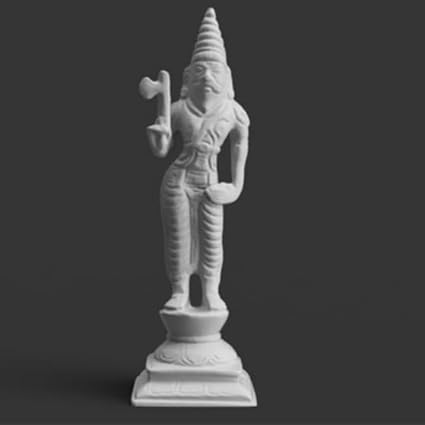 Parasurama - The Angry Man 3D Printed Collectible - Celestial Crafts