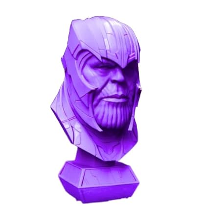 Home decor - Unleash the Power of Thanos with This Captivating 3D Printed Head Sculpture Statue Decorative Items Show Pieces for Home Decor Stylish Living Room - Celestial Crafts