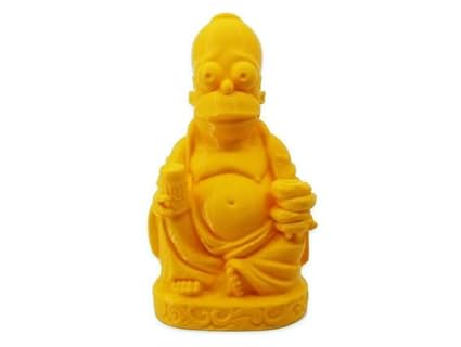 Homer Simpson | The Original Pop - Culture Buddha Sculpture for Home & Office Decor - Celestial Crafts