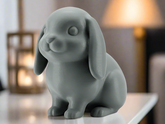 Mini Cute Rabbit Figurine  Adorable Shelf Decor
