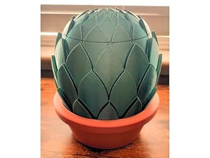 Plant Trash Bin - 3d Printed - Celestial Crafts
