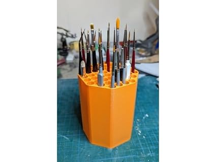 Paintbrush Stand, Up to 52 Brushes: Artist's Dream Organizer - Celestial Crafts