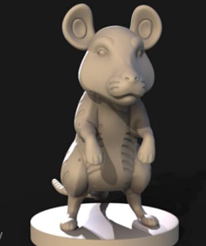 Home decor - Cyber Mouse: A Futuristic Twist to Traditional Fun Statue Decorative Items Show Pieces for Home Decor Stylish Living Room - Celestial Crafts