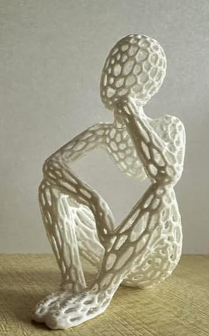 Showpiece - : Voronoi Beyond Sight Sculpture - Abstract Art Decor showpiece - Celestial Crafts
