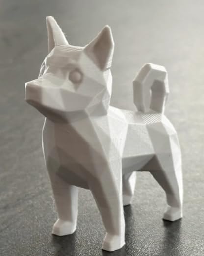 Cute Low Poly Dog: Adorable Minimalist Pet Sculpture - Celestial Crafts