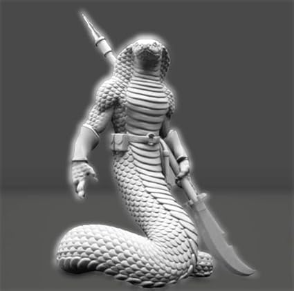 Yuan - Ti Halberd - Tabletop Miniature: Embrace The Power of The Serpent - Celestial Crafts