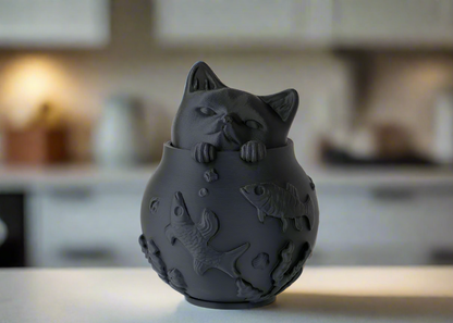 Curious Cat Sculpture