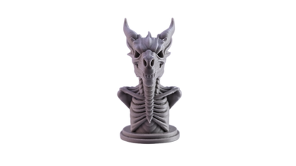 Skeleton Dragon Bust Sculpture Showpiece for Home Decor | Skull Dragon India