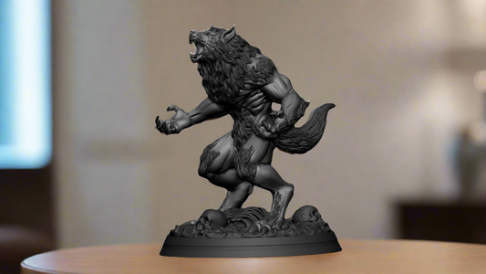 Werewolf Sculpture