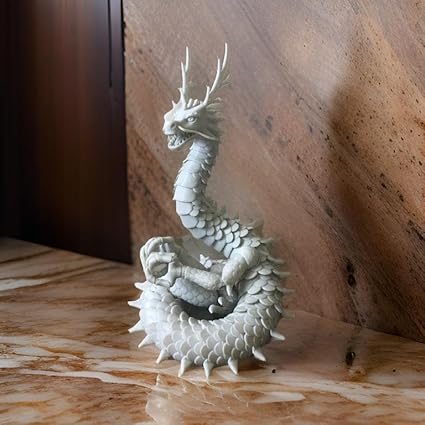 Showpiece - Dragon Spirit: Masterfully Crafted 3D Printed Decorative Showpiece - Celestial Crafts