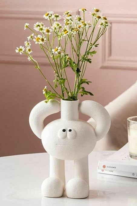 Home decor - Celestial Craft Charming Delight: Sweet Vase - Adorable Home Decor Accent (No Flowers) - Celestial Crafts