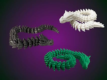 Mystical Trio of Dragon Sculptures - Unleash The Power of Fantasy - Celestial Crafts