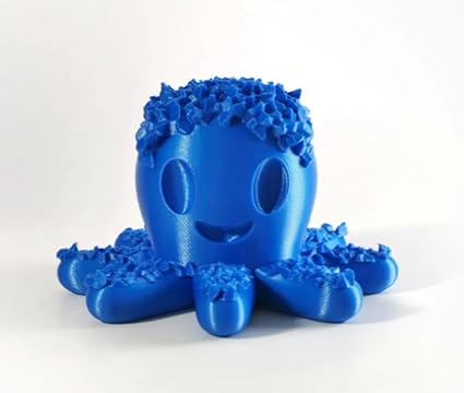 Home decor - : Blue Cute Octopus - Adorable Marine Creature for Home Decor - Celestial Crafts
