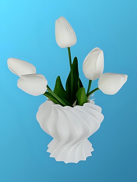 Candy Style Flower Pot, Home and Office Decorative Vase (No Flowers) - Celestial Crafts