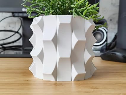Home decor - 3D Printed Switch Pot and Planter: Versatile and Stylish Home Decor (No Flowers) - Celestial Crafts