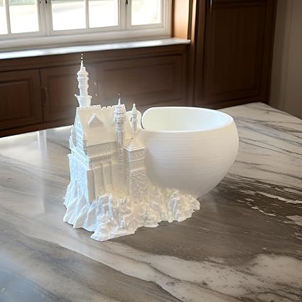 Mystical Castle of Dreams Decorative sculpture for Home and Office - Celestial Crafts