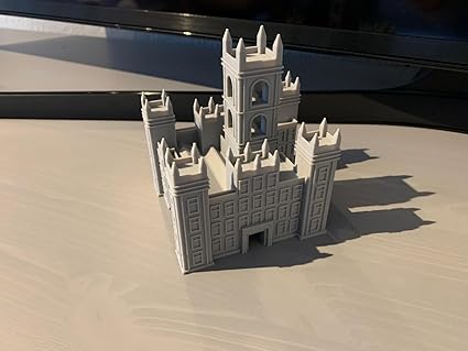 Showpiece - 3D Printed Castle: Enchanting Architectural Decor Showpiece - Celestial Crafts