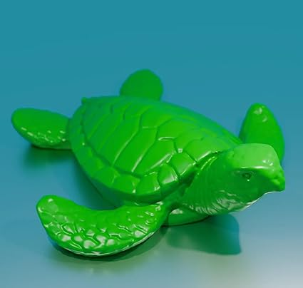 Exquisite Sea Turtle Sculpture - Coastal Elegance for Your Home - Celestial Crafts