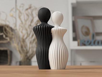 Loving Couple Statue 3D - Printed Sculpture - Celestial Crafts