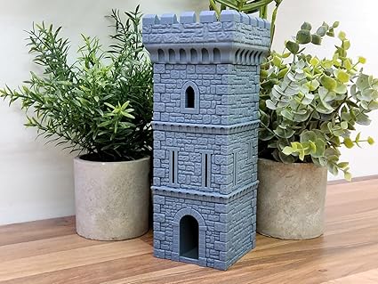 Decorative Sculpture Tower for Home Décor, Various Indoor Spaces, Unisex Gift - Celestial Crafts