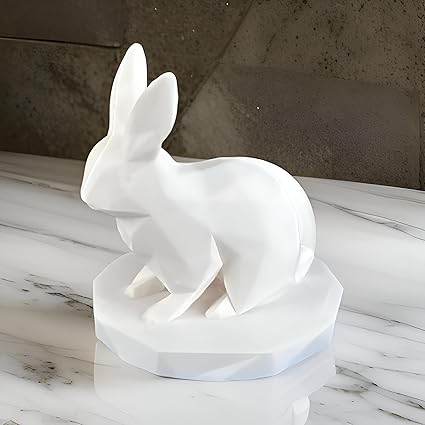 Home decor - Rabbit Statue Sculpture for Home Decor - Celestial Crafts