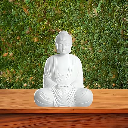 Showpiece - : Buddha Statue - Home Decor Sculpture Showpiece - Celestial Crafts