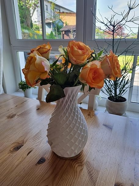 Double Twist VASE Hand Painted Double Face Flower Vase (No Flowers) - Celestial Crafts